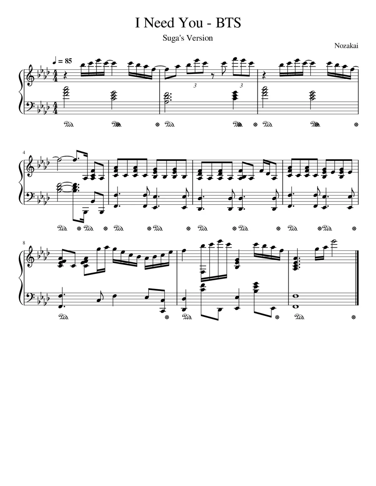 I Need U - Page 1