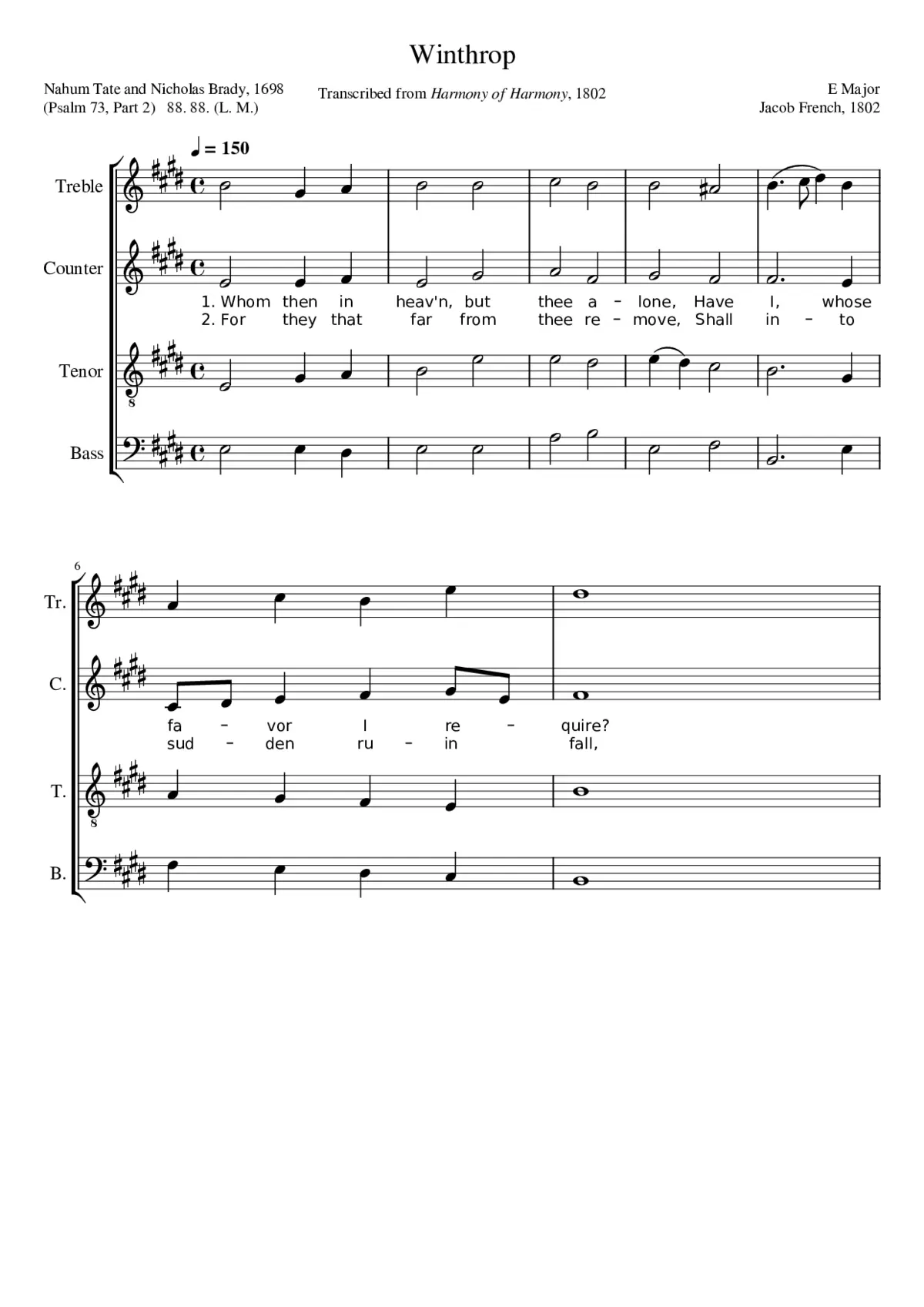 Winthrop - Page 1
