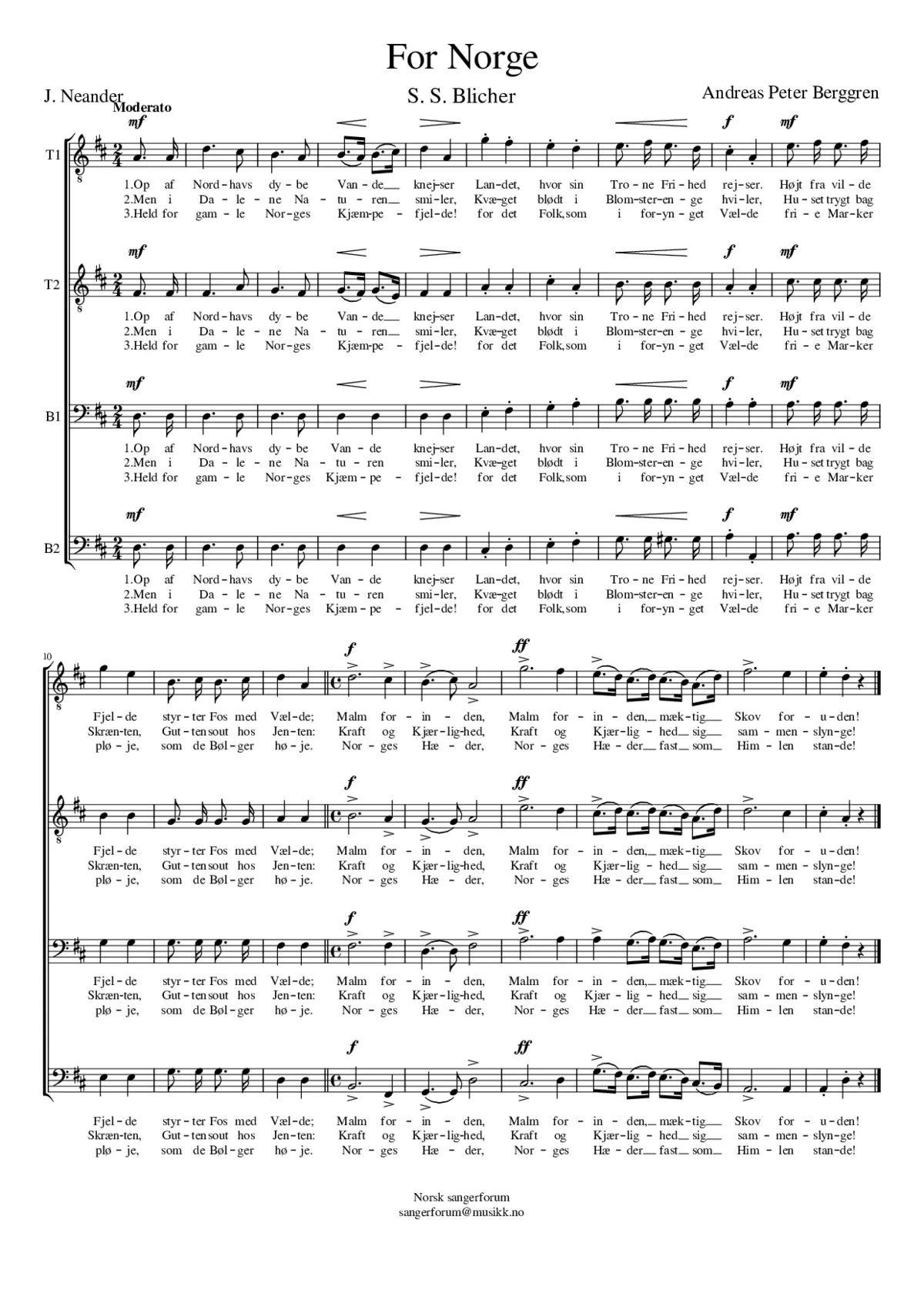 For Norge - Page 1