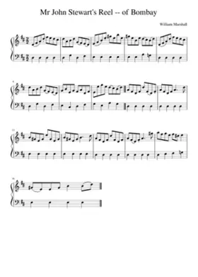 Mr John Stewart's Reel -- of Bombay