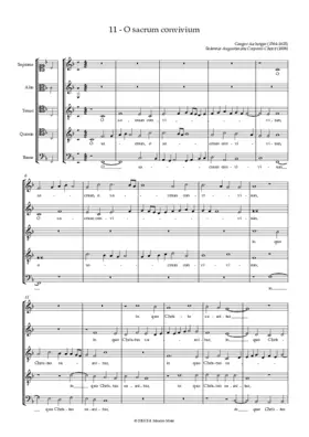 O sacrum convivium a 5