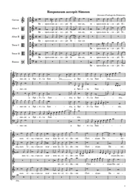 Responsum accepit Simeon