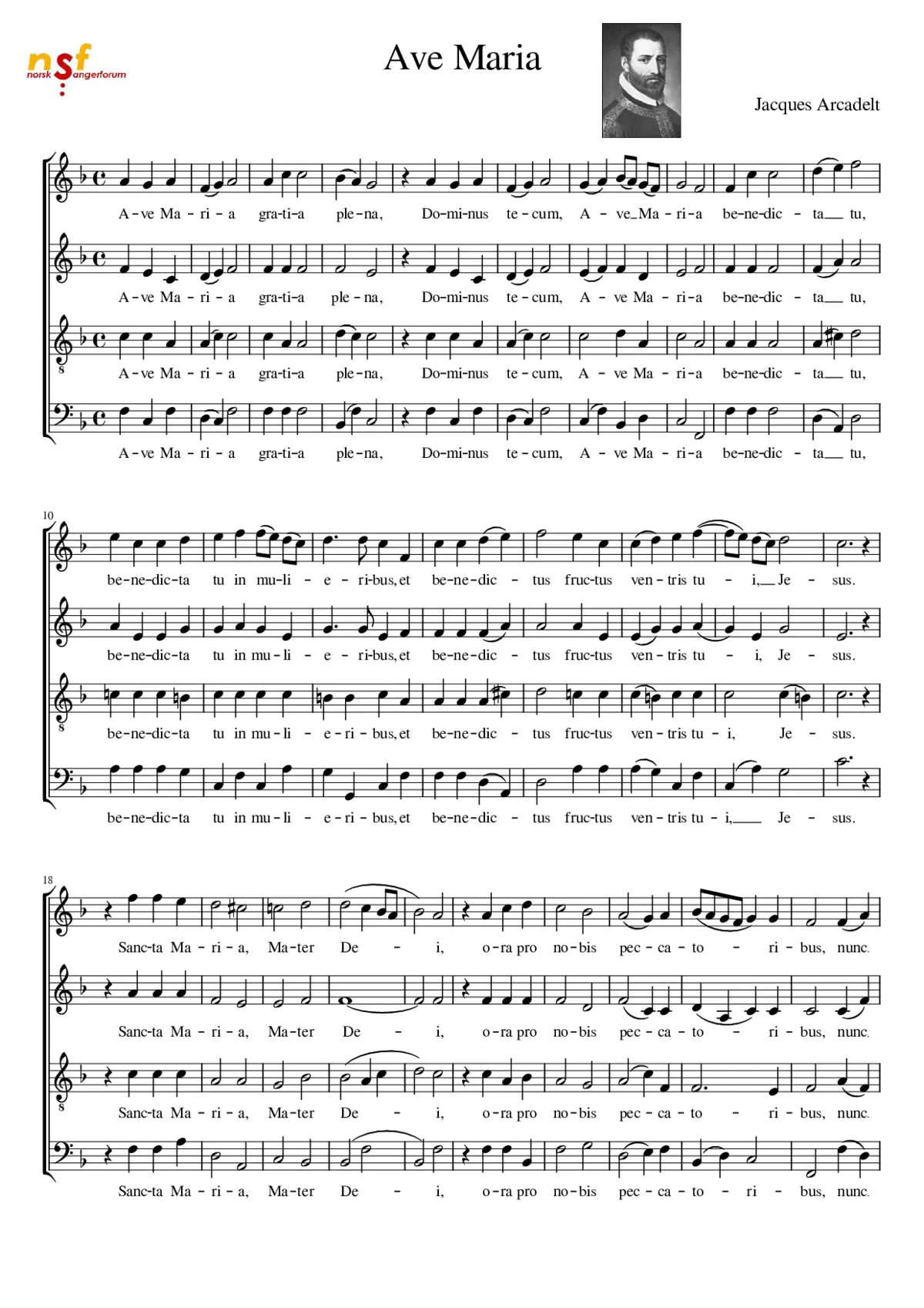 Ave Maria - Page 1