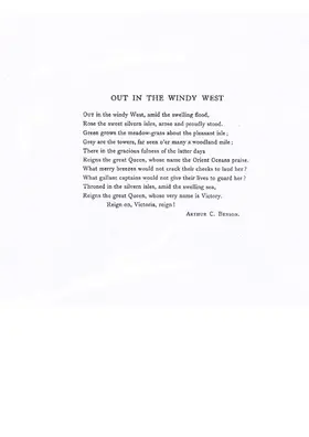 Out in the windy West