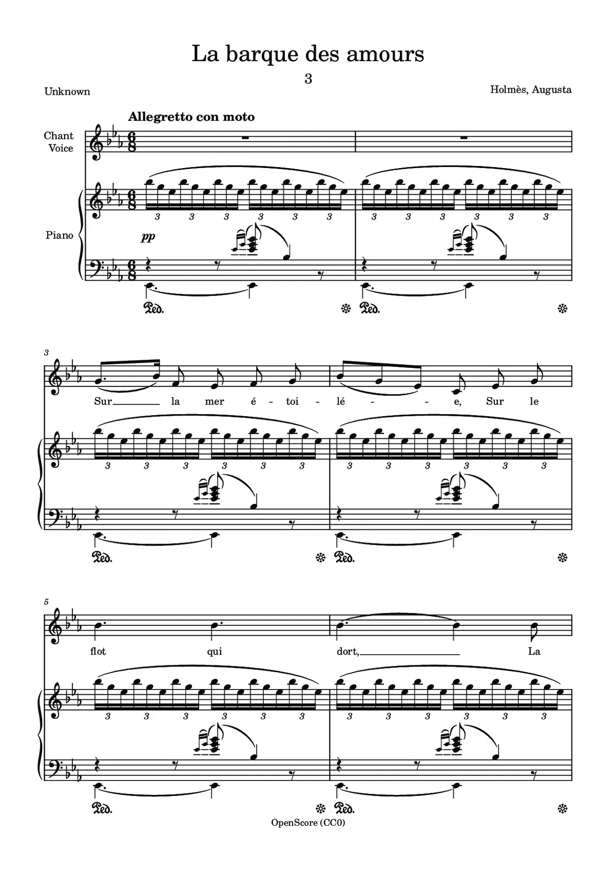 La barque des amours - Page 1
