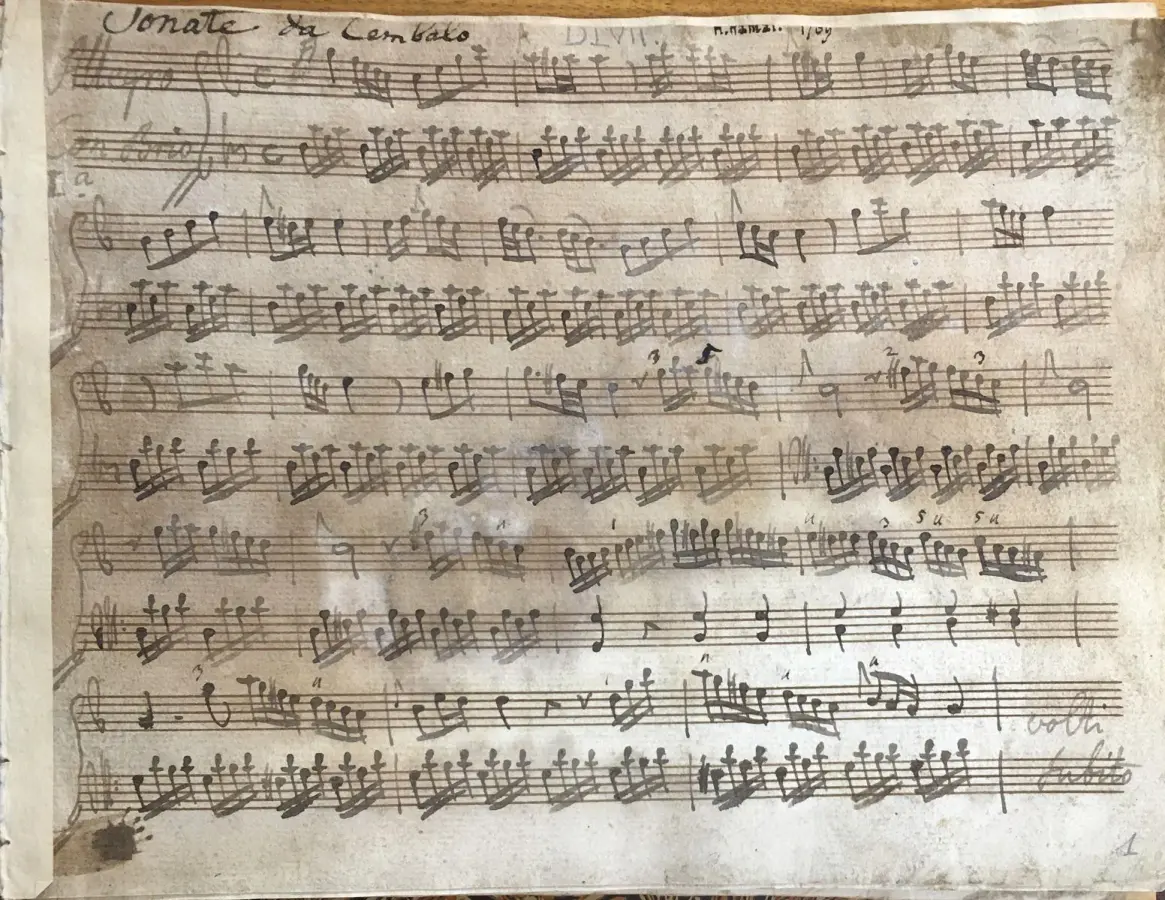 Harpsichord Sonatas - Page 1