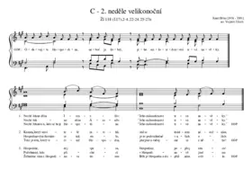 C - 2. neděle velikonoční