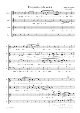 Praeparate corda vestra