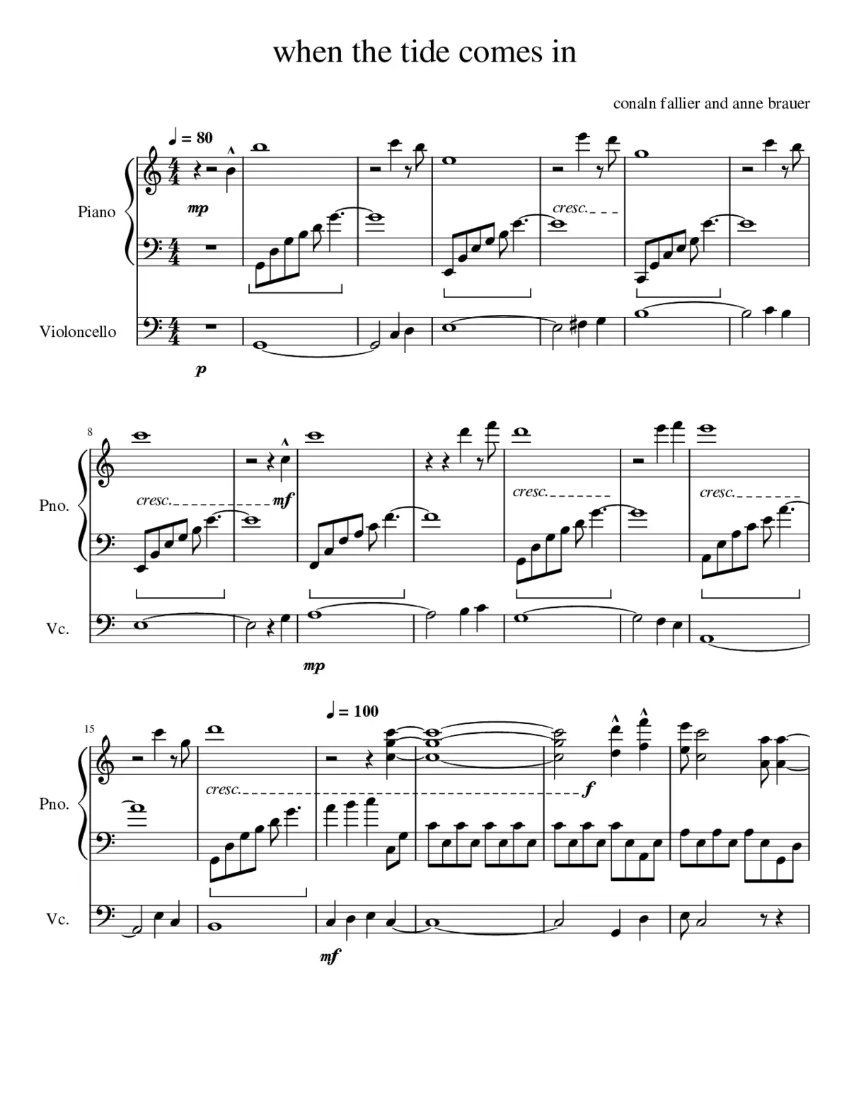 when the tide comes in - Page 1