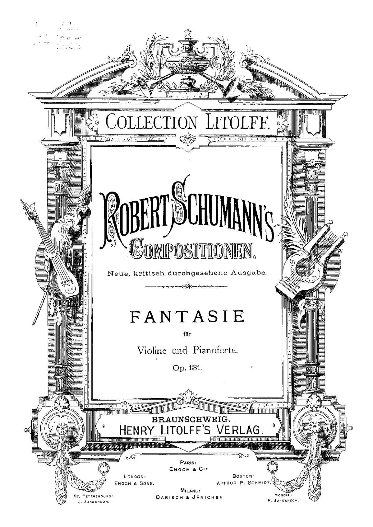 Phantasie für Violine mit Orchester - Page 1