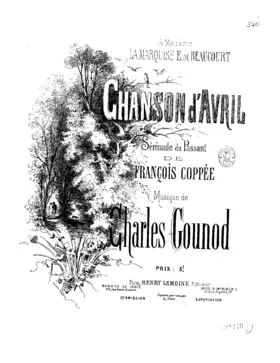 Chanson d'avril