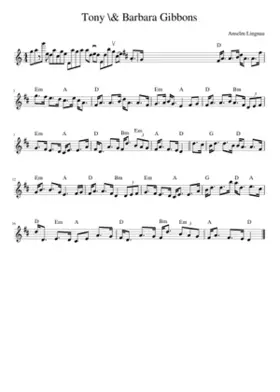 Tony \& Barbara Gibbons