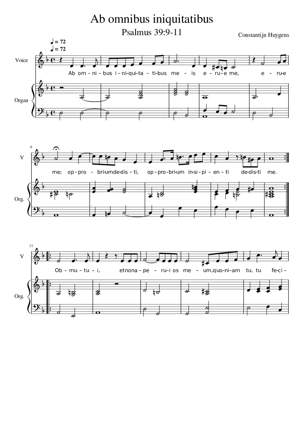 Ab omnibus iniquitatibus - Page 1