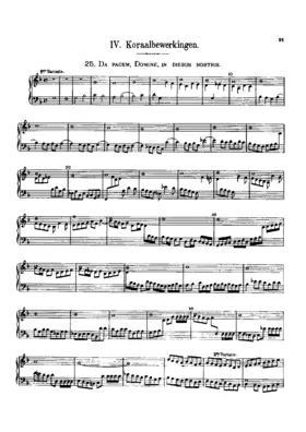 Da pacem Domine, SwWV 302