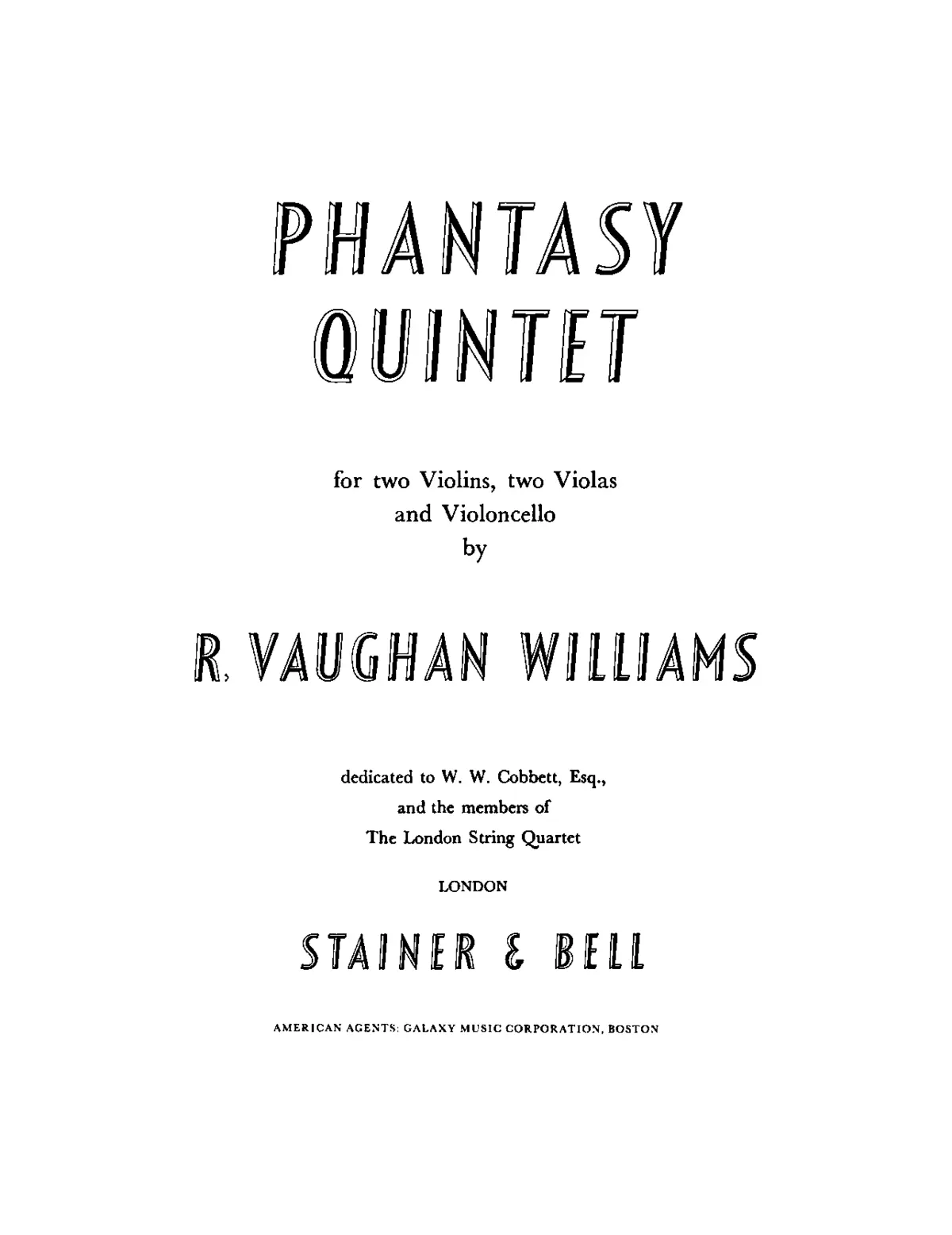 Phantasy Quintet - Page 1