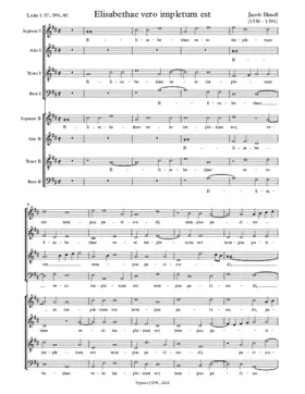 Elisabethae vero impletum est tempus