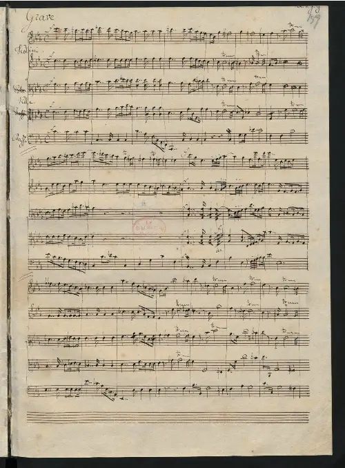 Sinfonia XIII in C minor - Page 1