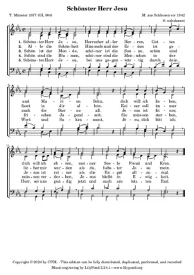Schönster Herr Jesu (Silesia)
