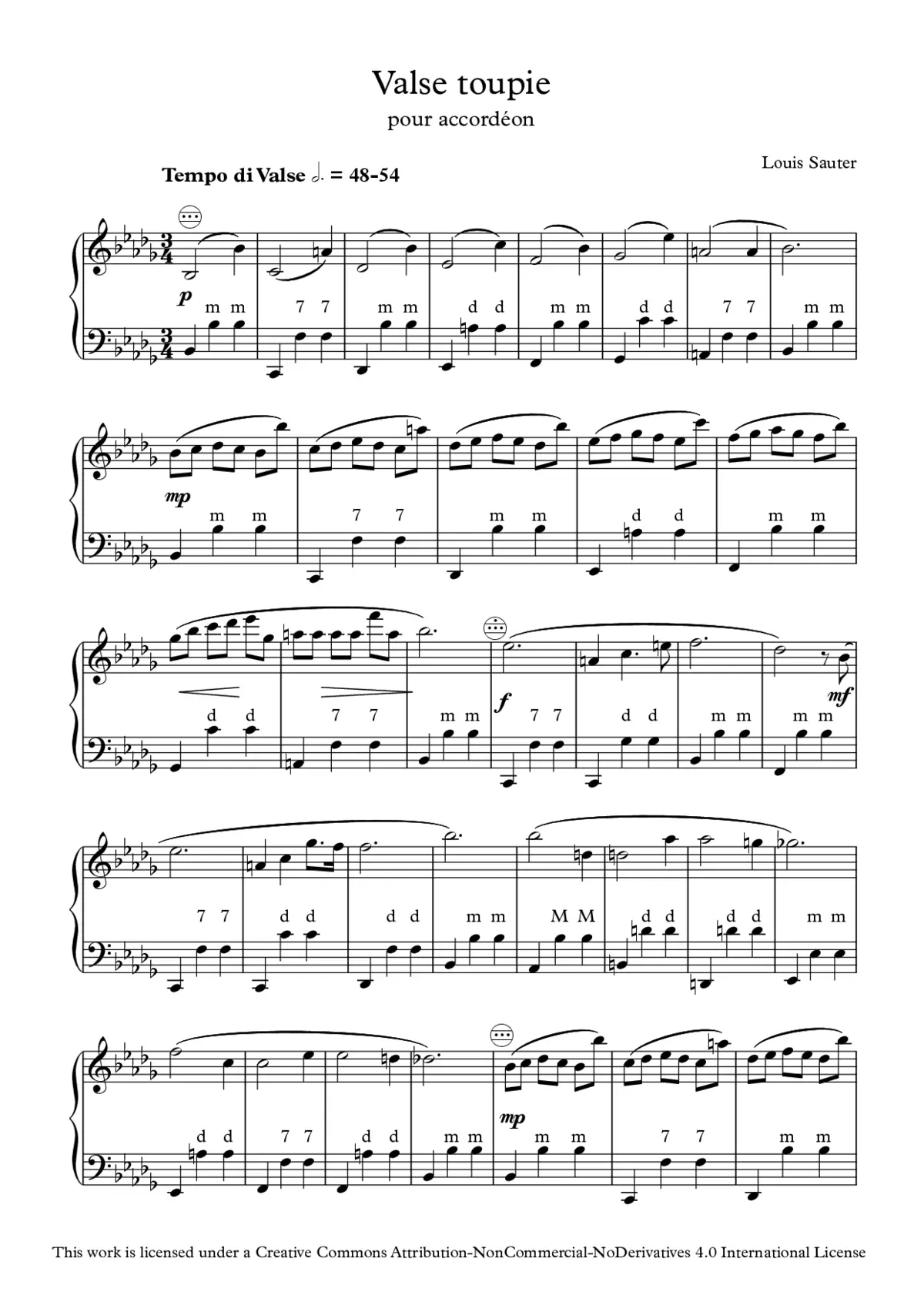 2 Dances pour accordéon seul - Page 1