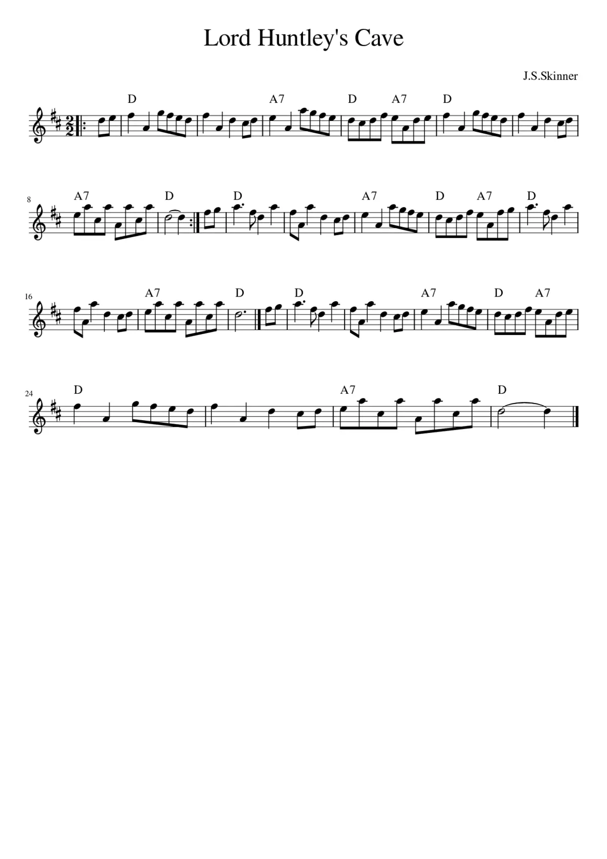 Lord Huntley's Cave - Page 1