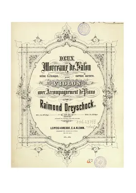 2 Morceaux de salon