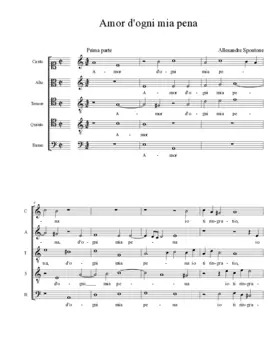 Amor d'ogni mia pena