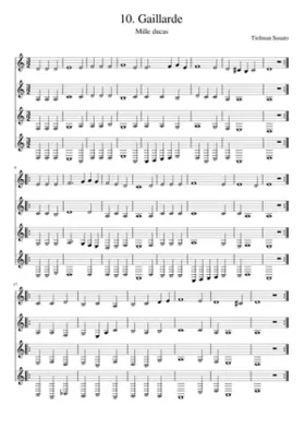 10. Gaillarde