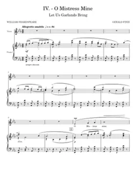 Let Us Garlands Bring Op.18