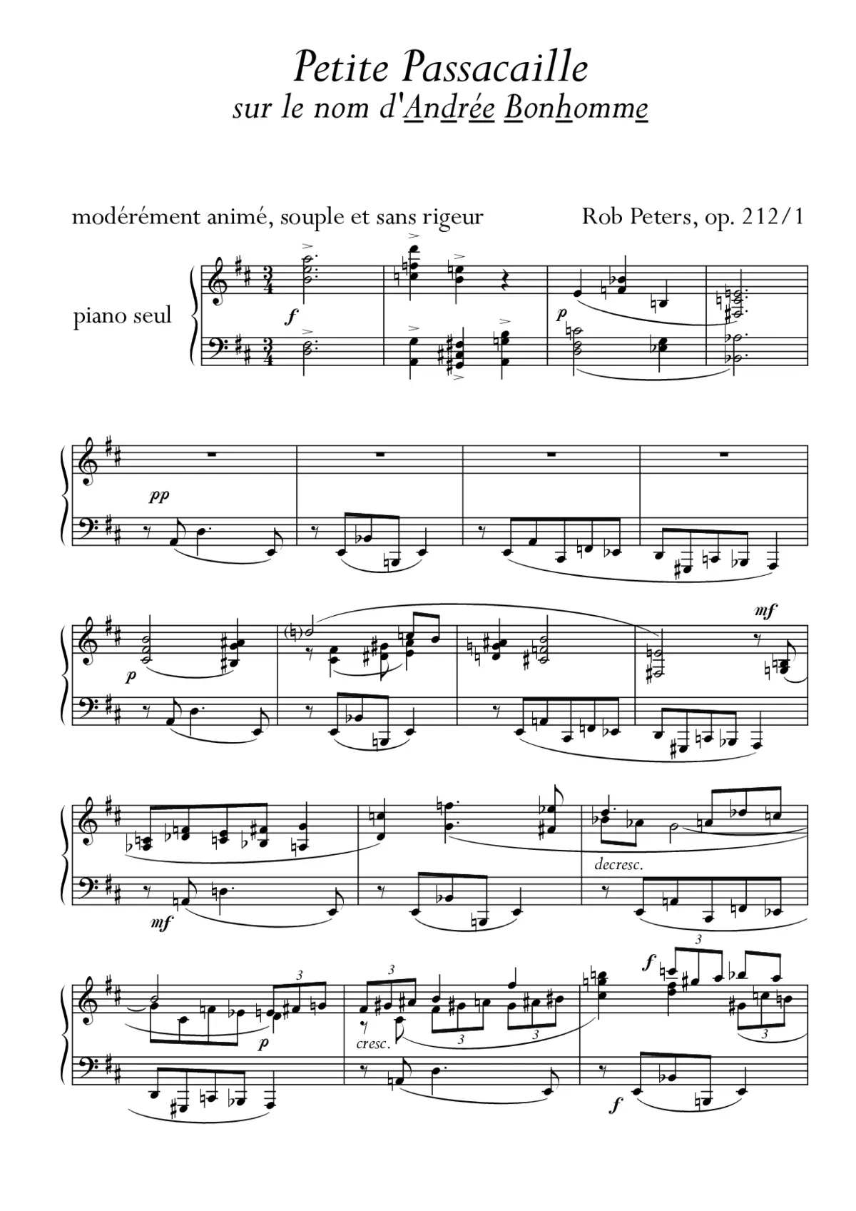 3 Keyboard Pieces - Page 1