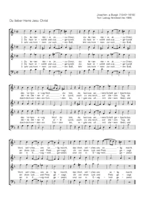Du lieber Herre Jesu Christ