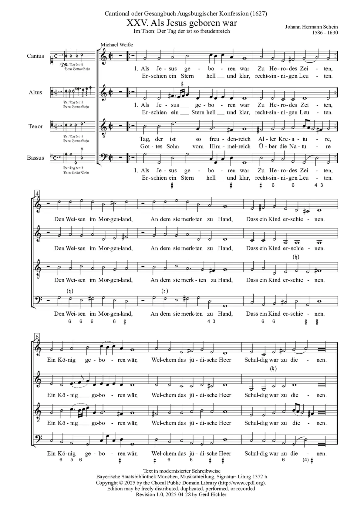 Als Jesus geboren war - Page 1