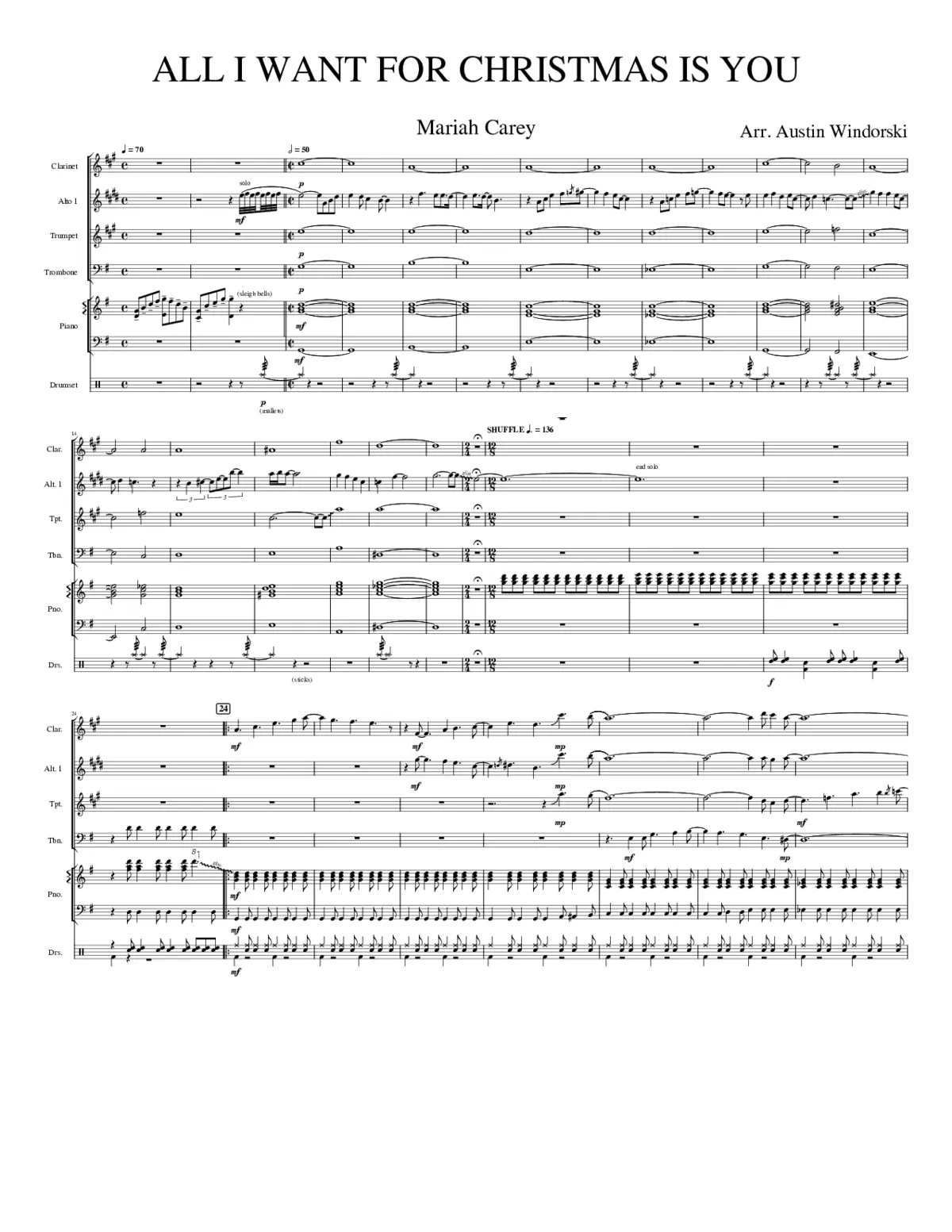 all i want for christmas is you - Page 1