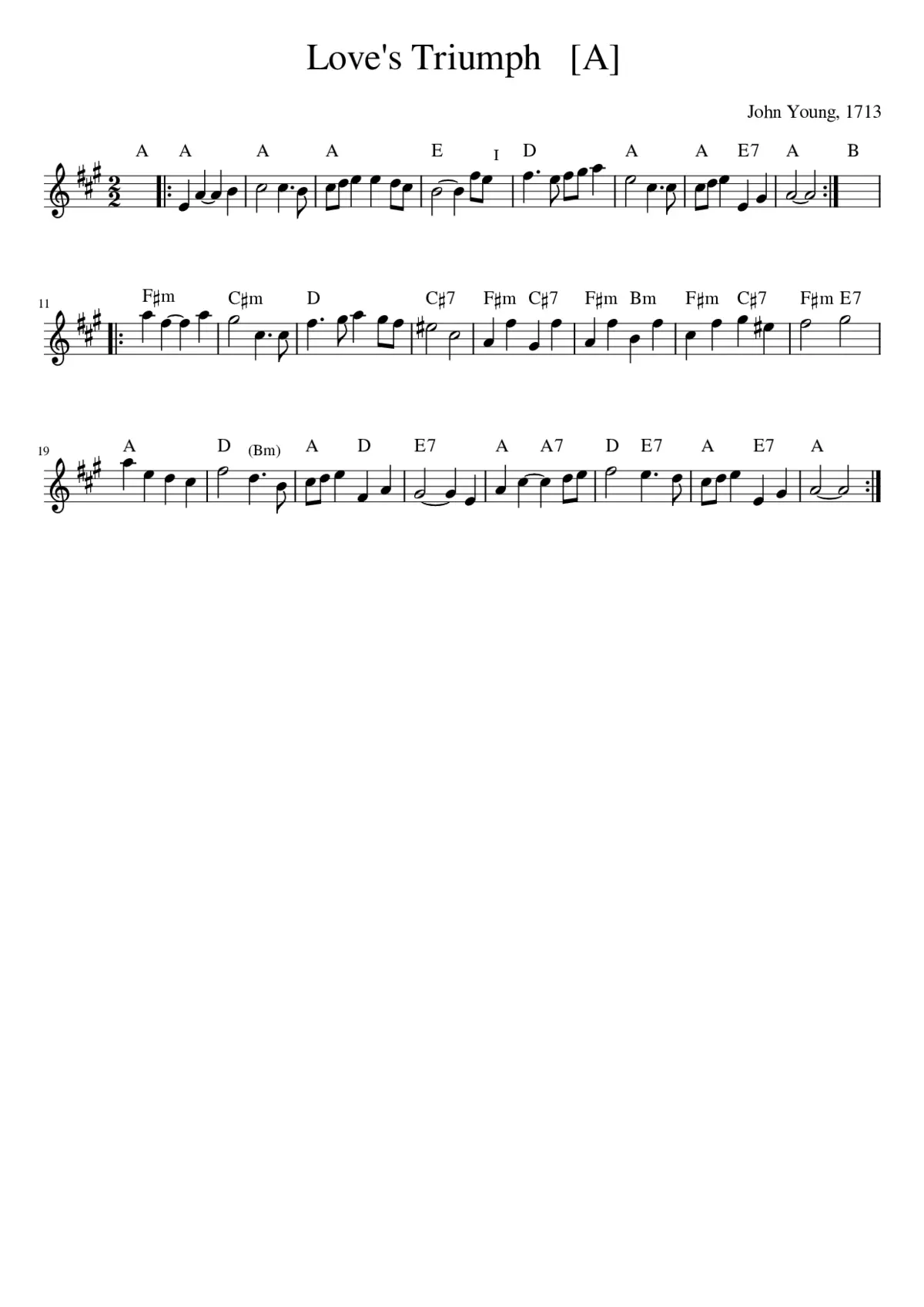 Love's Triumph - Page 1