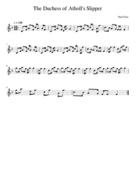 The Duchess of Atholl's Slipper