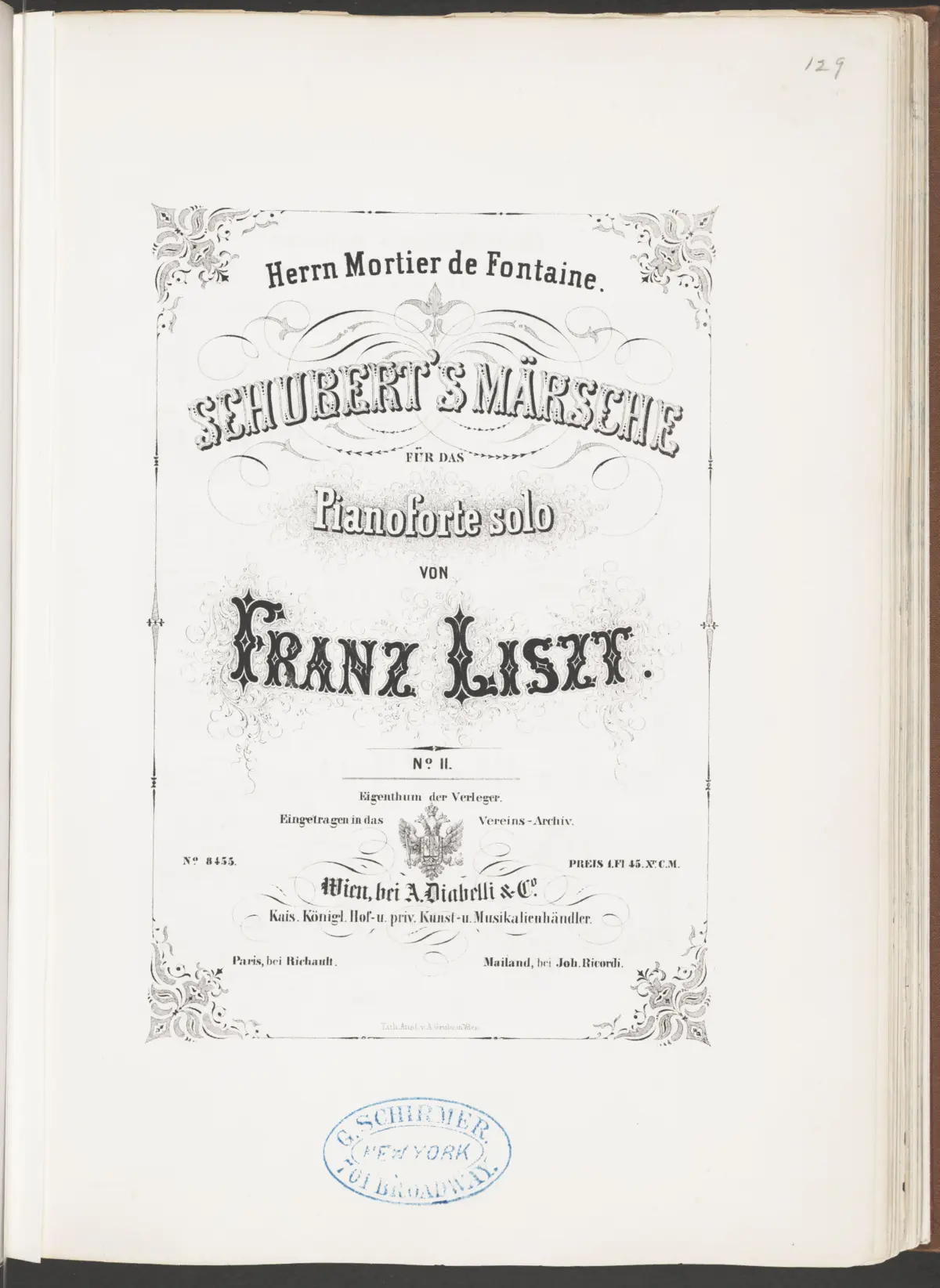 3 Märsche von Franz Schubert - Page 1