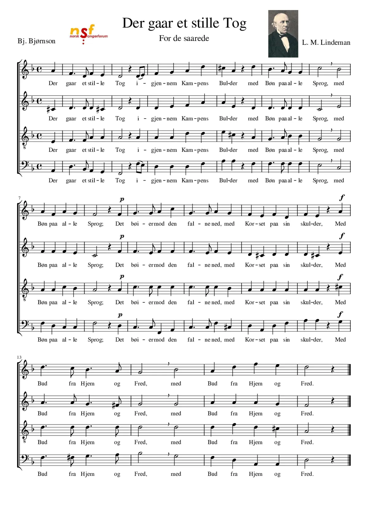 Der gaar et stille Tog - Page 1