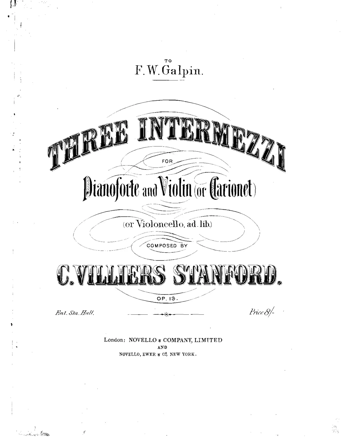 3 Intermezzi - Page 1