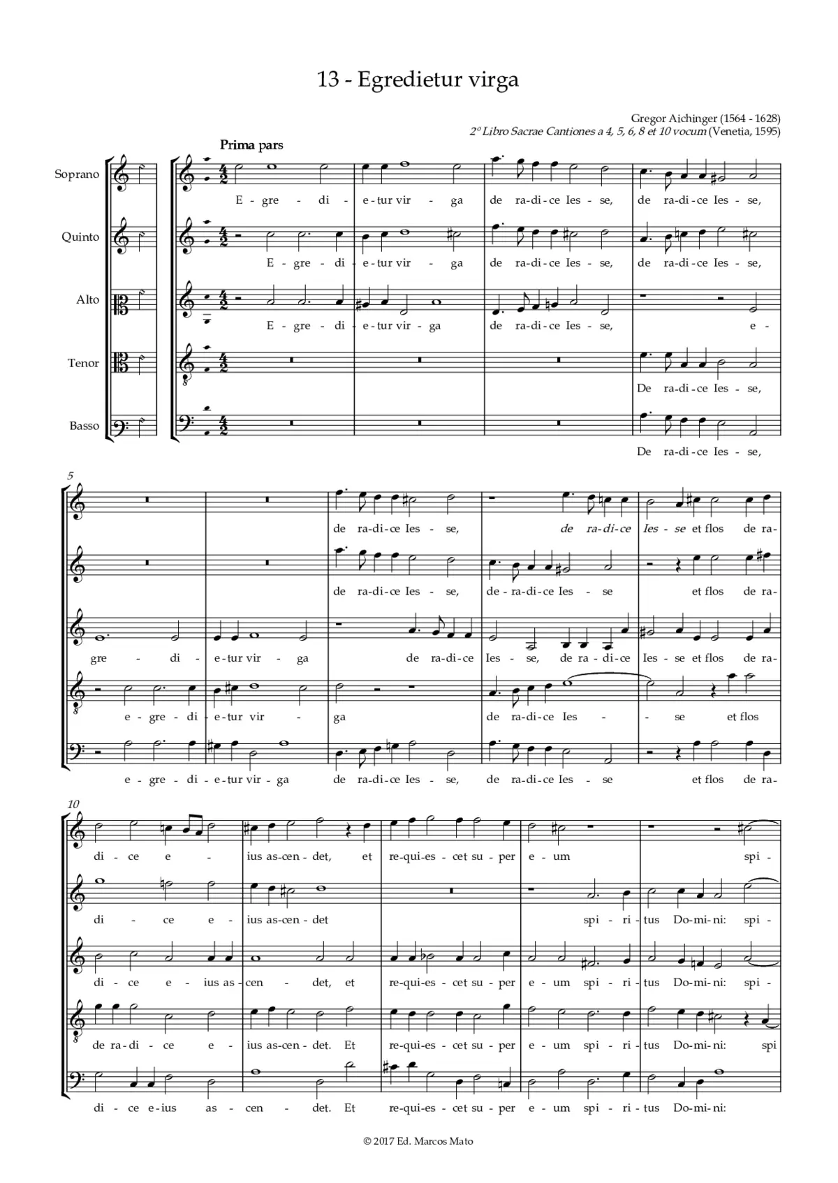 Egredietur virga - Page 1