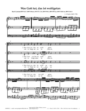 Was Gott tut, das ist wohlgetan, BWV 75.7