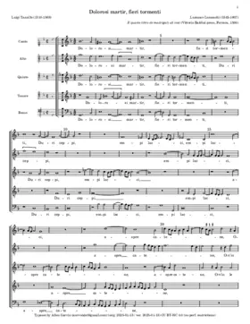 Dolorosi martir, fieri tormenti