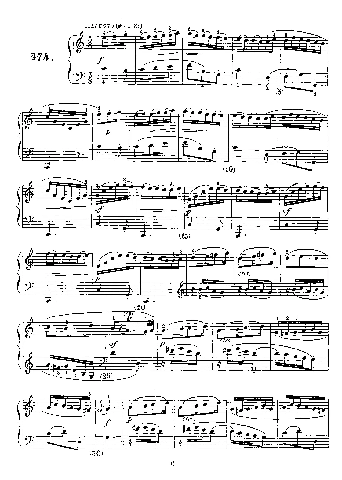 Keyboard Sonata in C major - Page 1