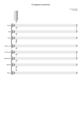 O magnum mysterium