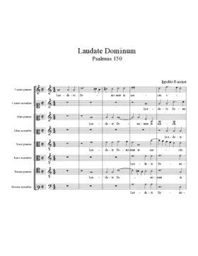 Laudate Dominum in sanctis eius