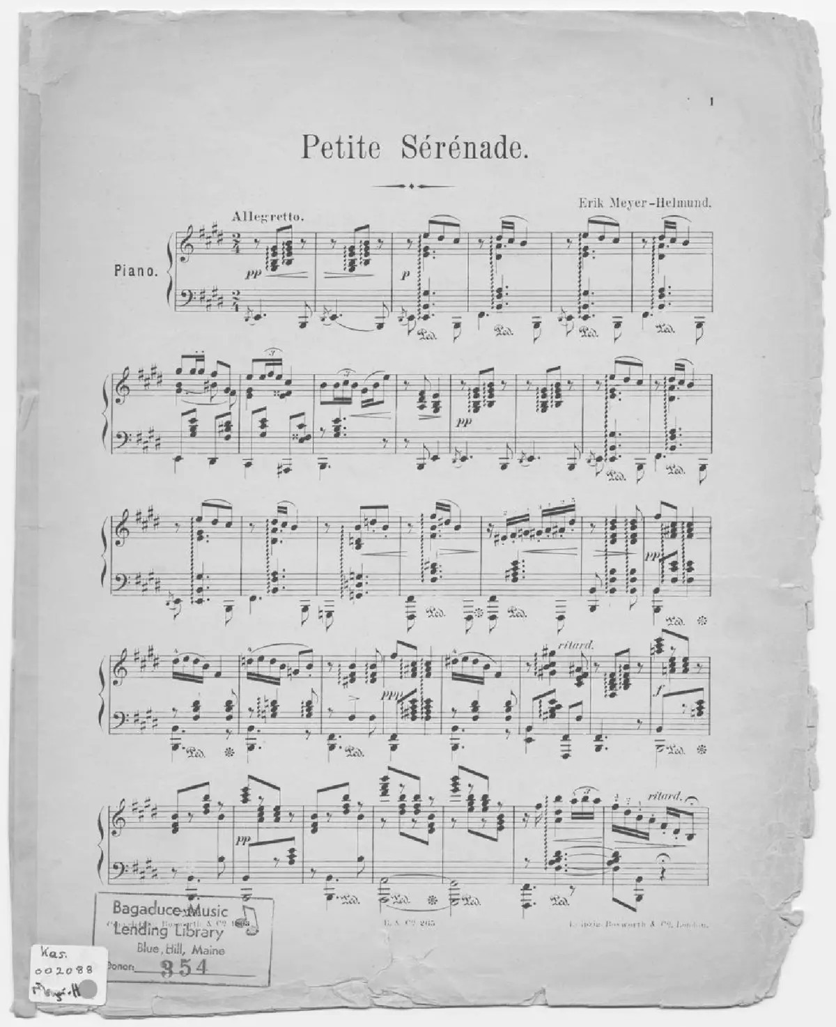 3 Morceaux - Page 1