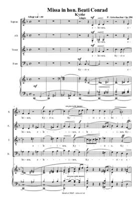 Missa Beati Conradi
