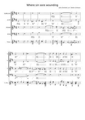 Where Sinne sore wounding