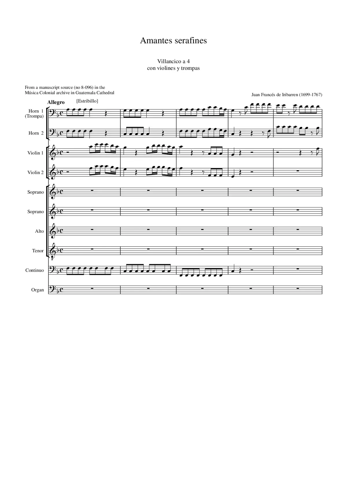 Amantes serafines - Page 1