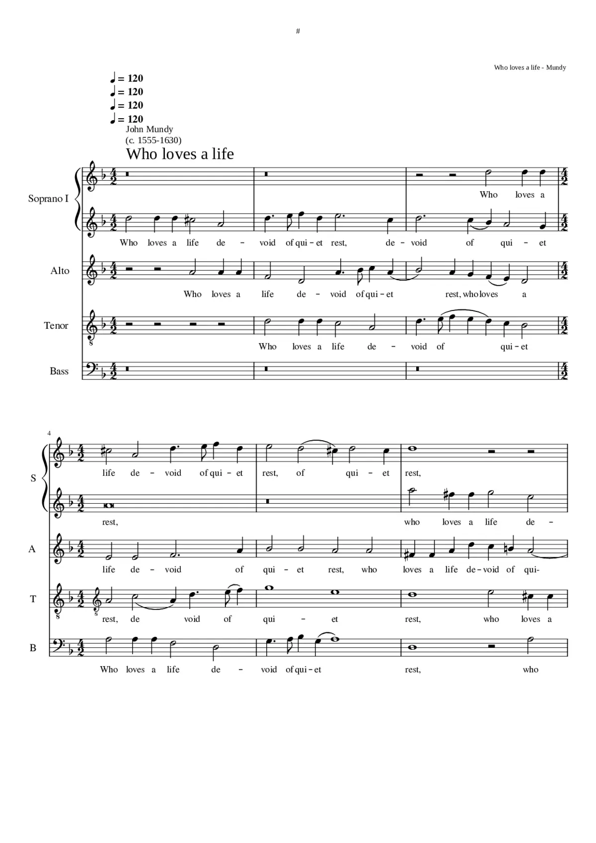 Who loves a life - Page 1