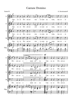 Cantate Domino