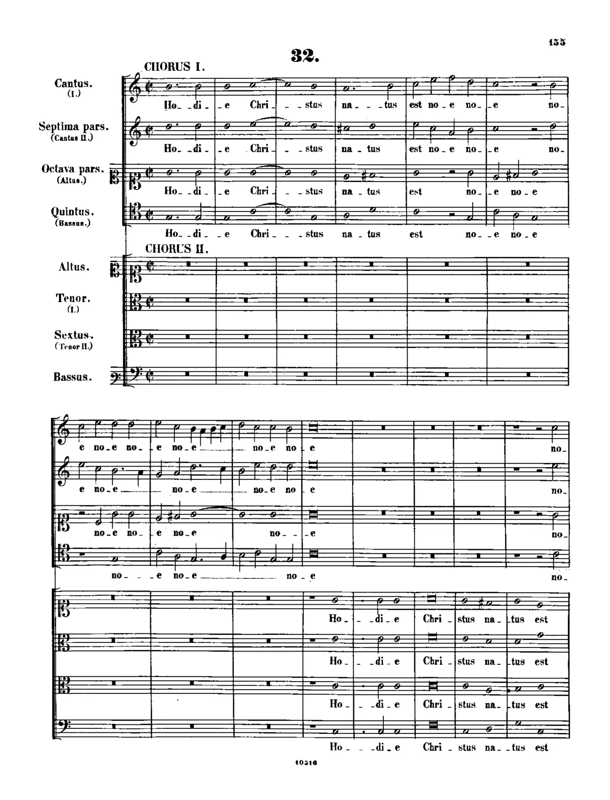 Hodie Christus natus est - Page 1